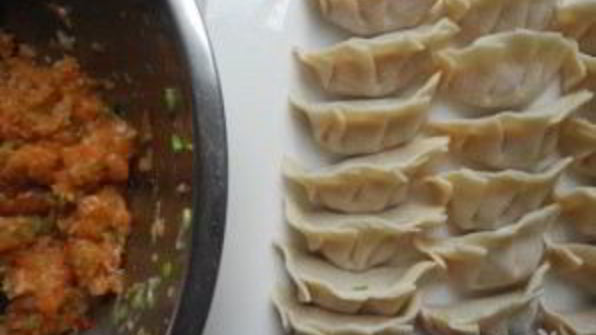 пельмени с семгой