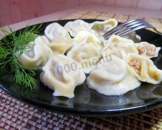 Тесто для пельменей без яиц