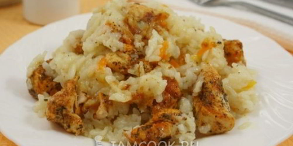 Рецепт куриного плова в мультиварке