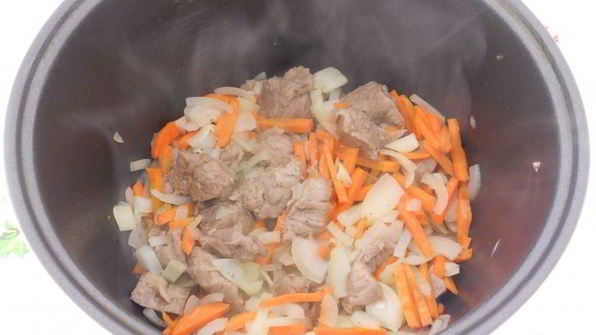 мясной плов в мультиварке
