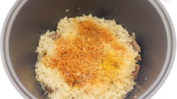 мясной плов в мультиварке