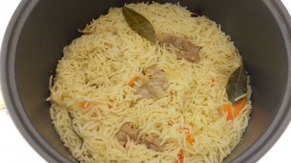 мясной плов в мультиварке