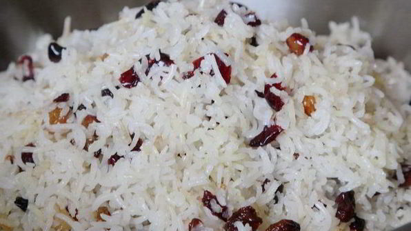 персидский сладкий плов с картофелем