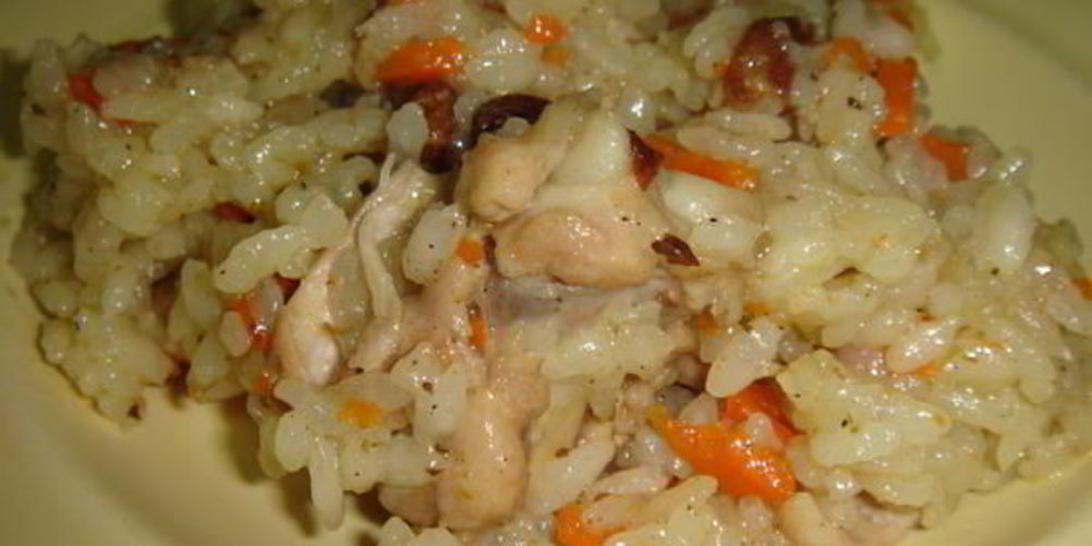 Рецепт плова из курицы с изюмом