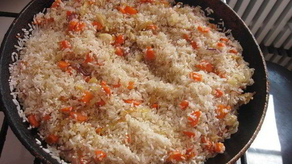 плов нежность с куринным филе