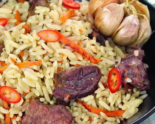 Плов с бараниной