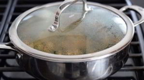 плов с горохом нут