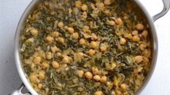 плов с горохом нут