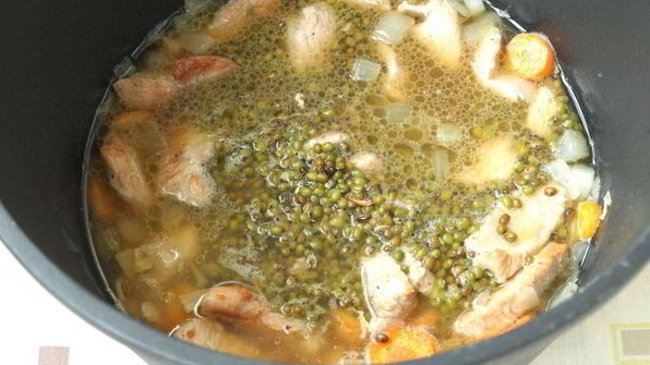 плов с индейкой и машем