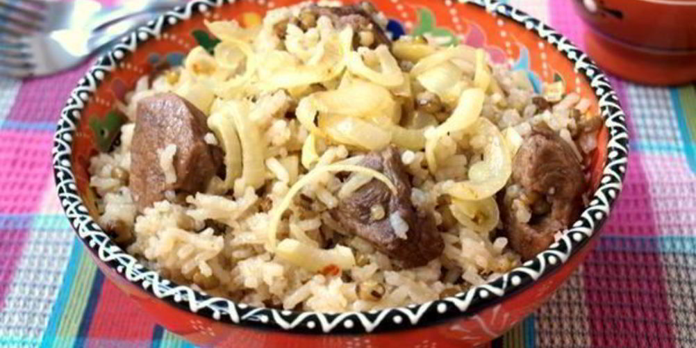 Рецепт плова с машем и телятиной