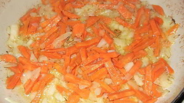 плов с шампиньонами