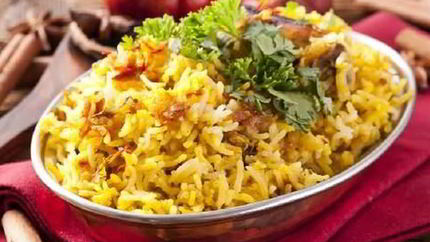 Плов с тыквой и морковью