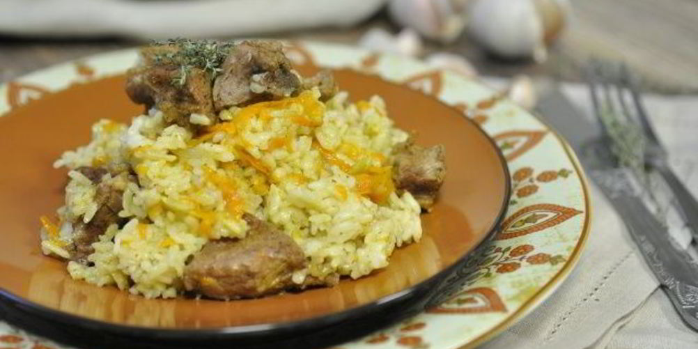 Рецепт плова со свининой в мультиварке