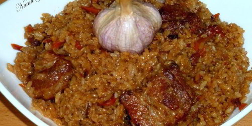 Рецепт плова со свиными ребрышками