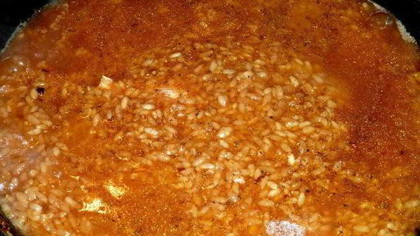 плов со свиными ребрышками