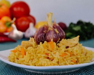 Плов в микроволновке