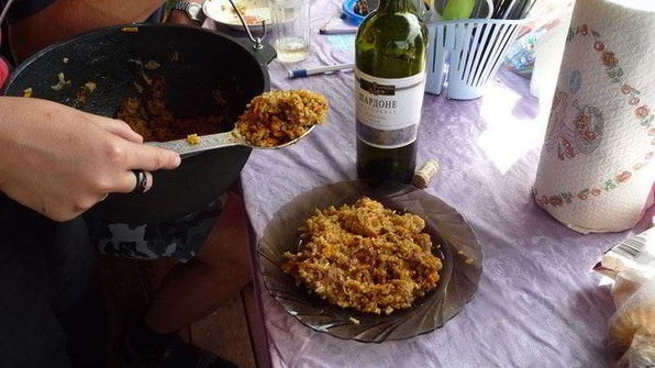 восточный плов