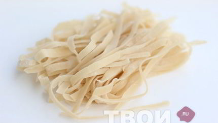 Постная лапша