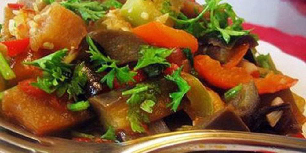 Рецепт ароматного овощного рагу с зеленью