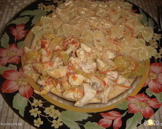 Фрикасе из курицы с овощами