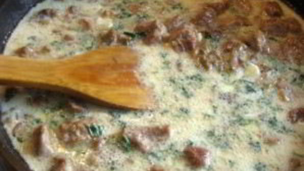 фрикасе из телятины