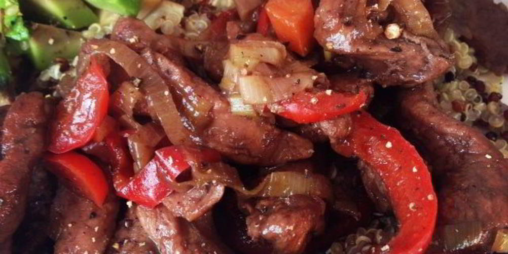 Рецепт фрикасе из утки с киноа