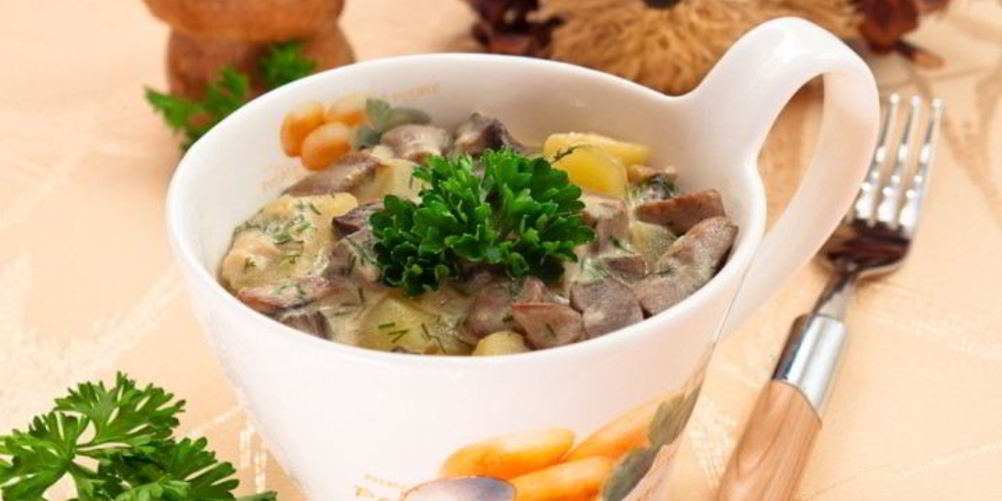 Рецепт грибного рагу