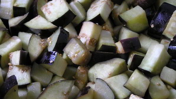 капоната с базиликом