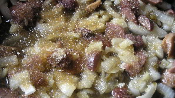 капоната с базиликом