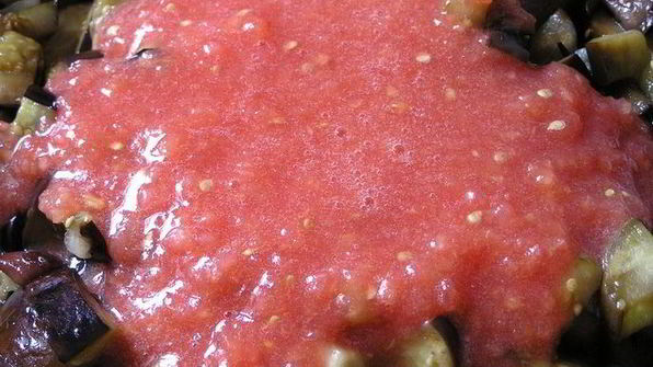 капоната с базиликом