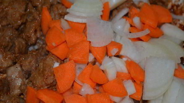 мясное рагу с овощами