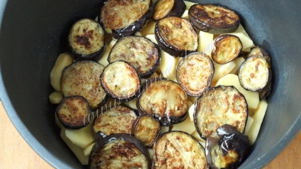 овощное рагу с баклажанами