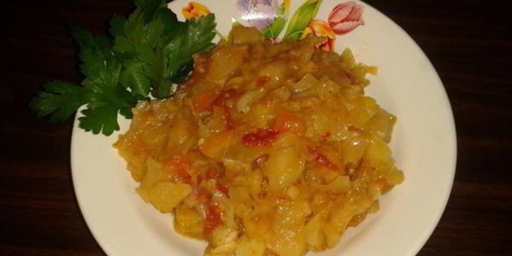 Рецепт овощного рагу с мясом