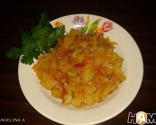 Овощное рагу с мясом