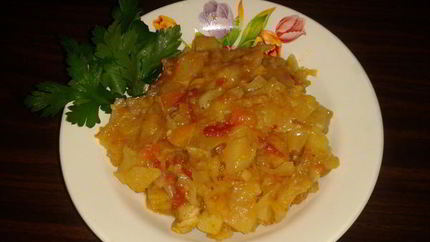 Овощное рагу с мясом