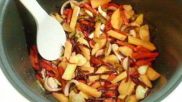 овощное рагу со свеклой