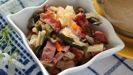 Овощное рагу в горшочках в духовке