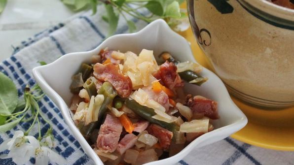 овощное рагу в горшочках в духовке