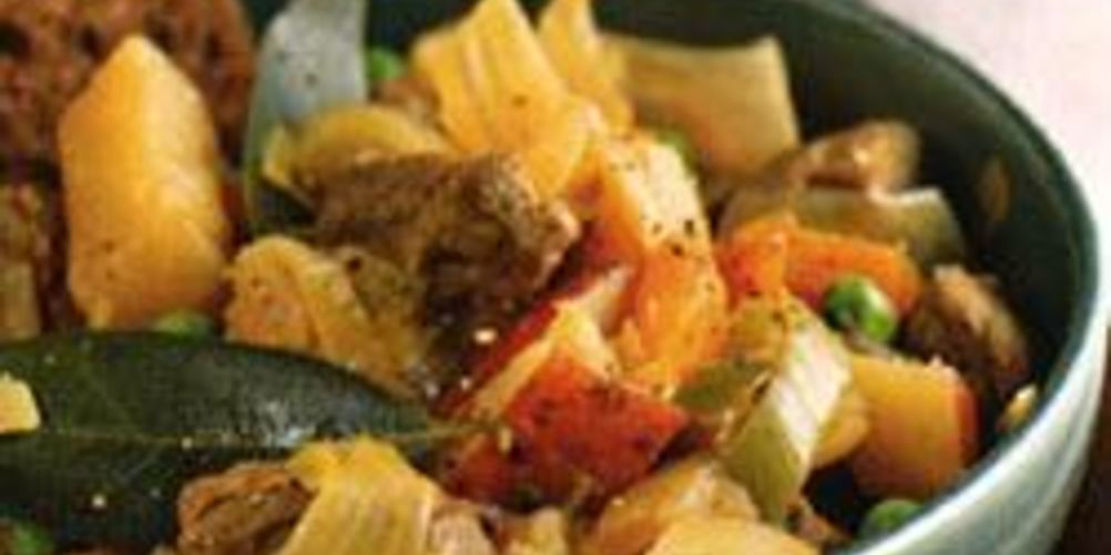 Рецепт рагу из баранины по-шотландски