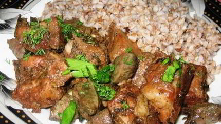 Рагу из говядины по-татарски