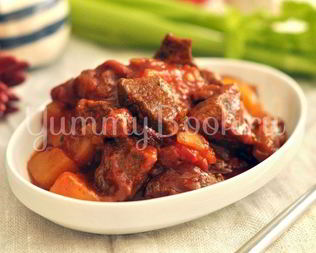 Рагу из говядины с овощами