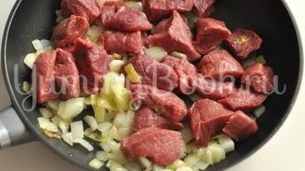 рагу из говядины с овощами