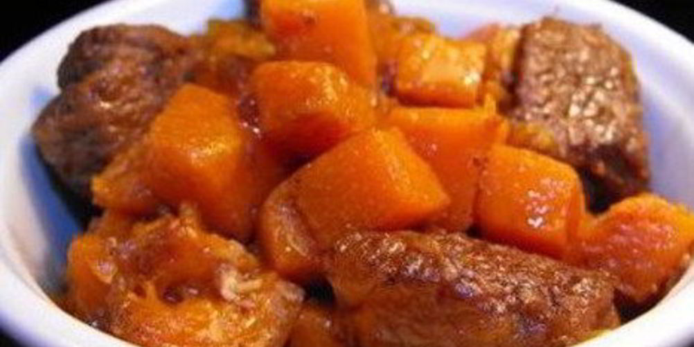 Рецепт рагу из говядины с тыквой и пивом