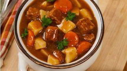 Рагу из овощей с мясом ягненка