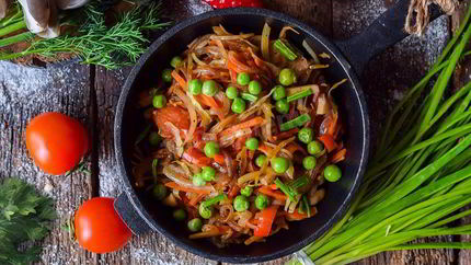 Рагу из рыжиков