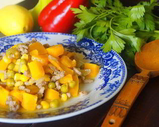 Рагу с тыквой Осенние краски