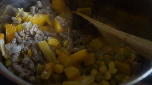 рагу с тыквой осенние краски