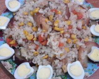 Фруктово-овощное ризотто