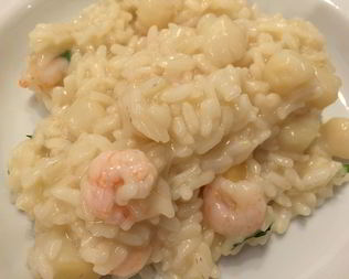 Классический ризотто с морепродуктами