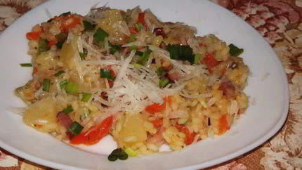 Ризотто по-гавайски